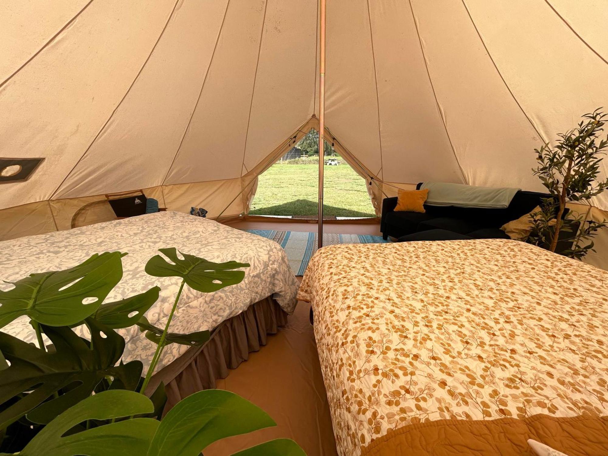 Maleka Farm: Tent Glamping North Shore Oahu Laie Exterior foto